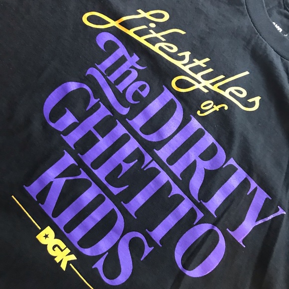 Kayo DGK Skate Lifestyles of The Dirty Ghetto Kids Large Shirt - Picture 4 of 4